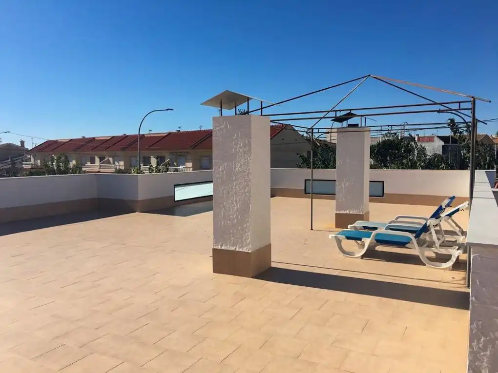 Terrassa de Casa o xalet de lloguer en Pilar de la Horadada amb Aire condicionat, Calefacció i Jardí privat