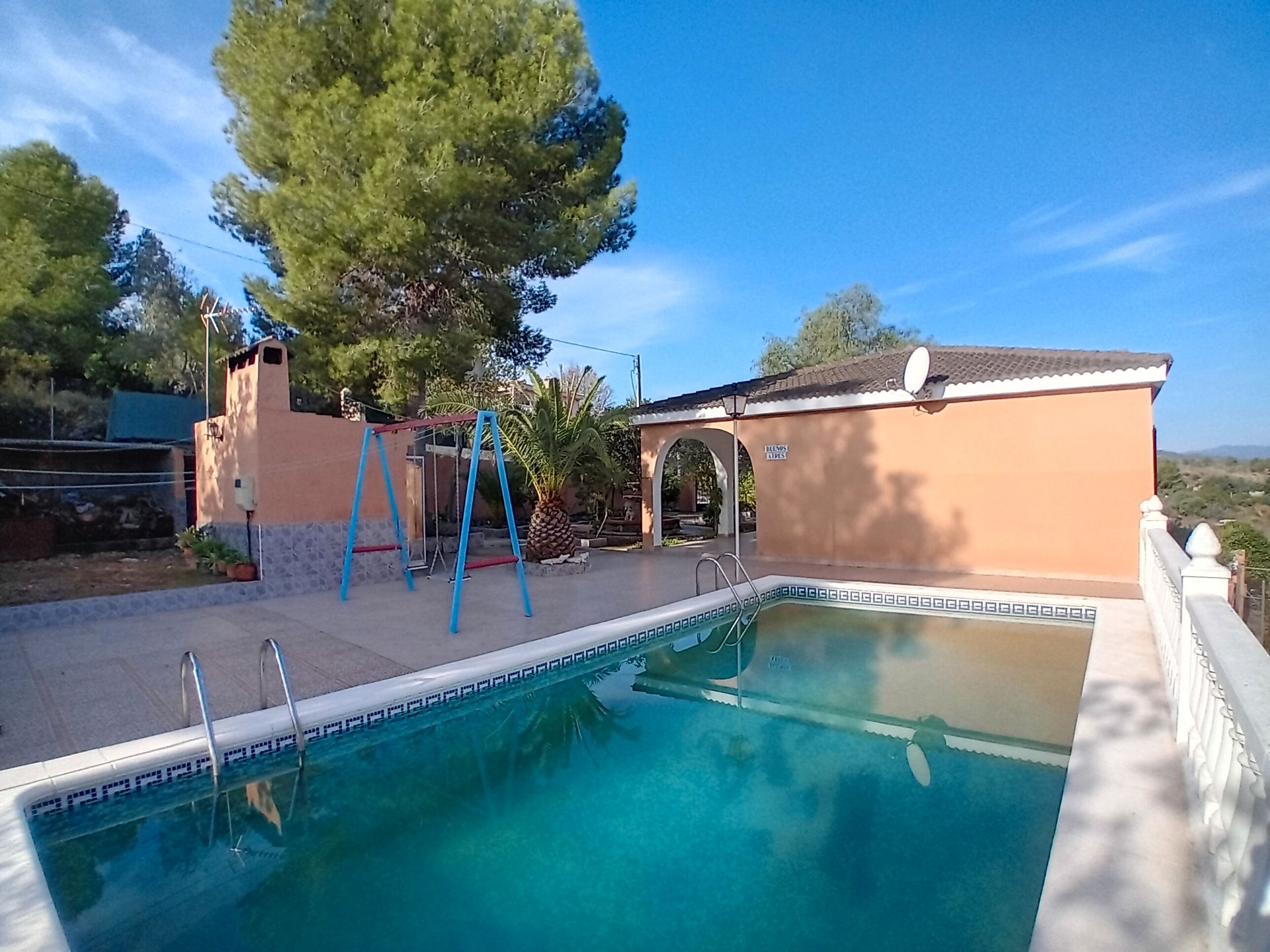 Piscina de Casa o xalet en venda en Real amb Aire condicionat, Jardí privat i Terrassa