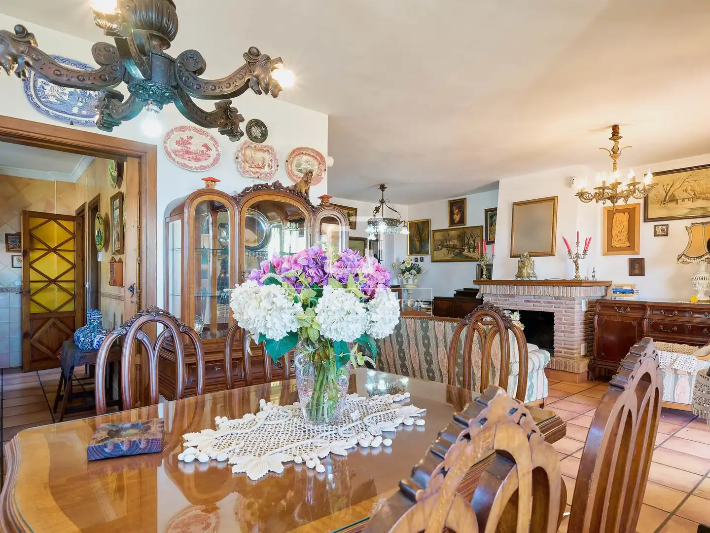 Comedor de Casa o chalet en venta en Rincón de la Victoria con Jardín privado, Terraza y Balcón