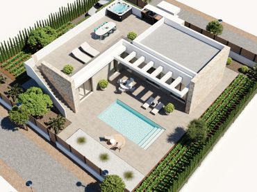 Xalet amb piscina en venda a VILLA MARTI 1