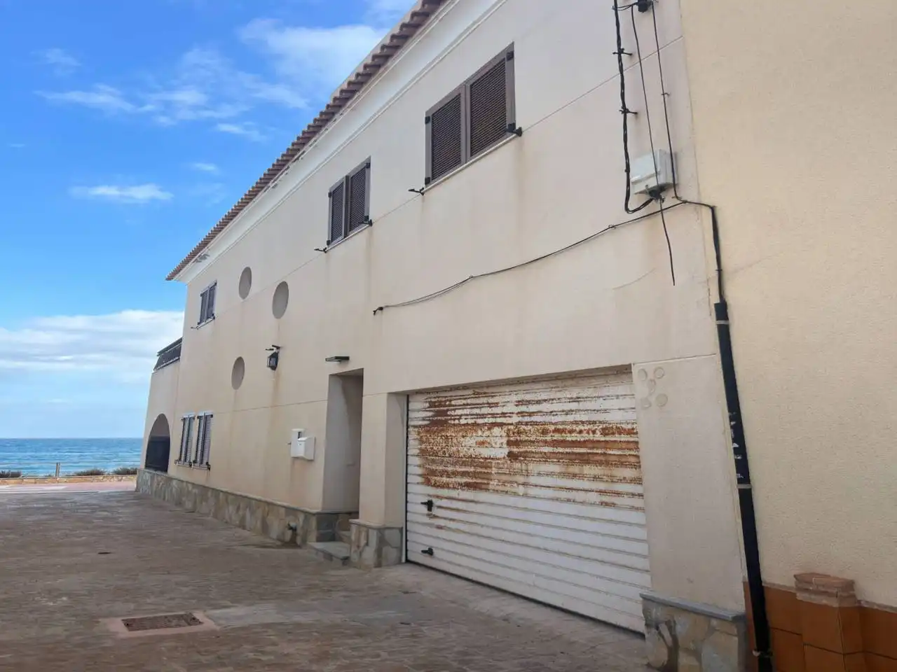Vista exterior de Casa o chalet en venta en Cartagena con Aire acondicionado, Terraza y Amueblado