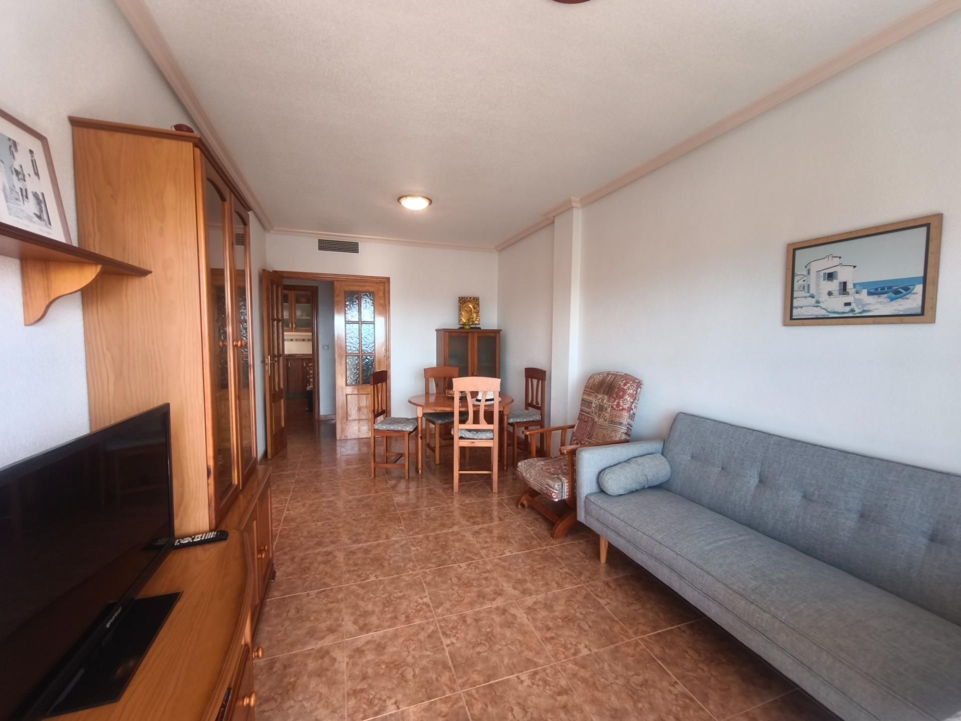 Living room of Apartment for sale in Águilas  with Private garden, Balcony and Community pool
