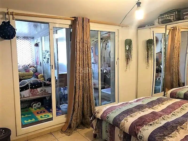 Schlafzimmer von Maisonette zum Verkauf in Sant Boi de Llobregat mit Klimaanlage, Parkett und Terrasse