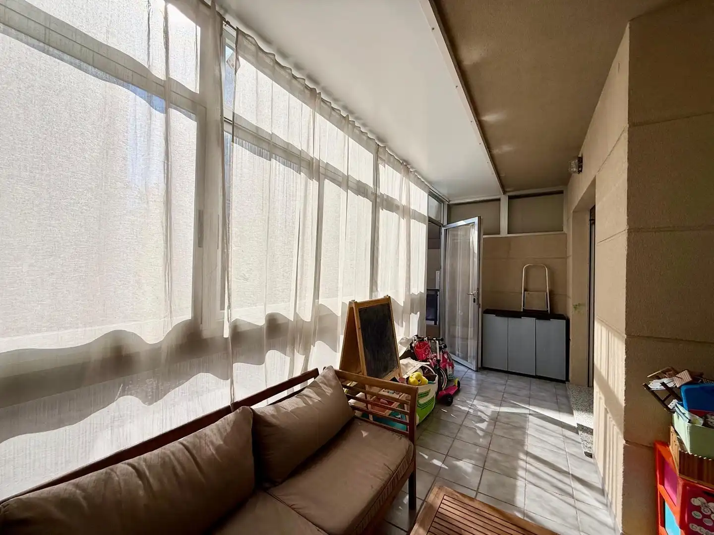 Balcony of Duplexes for sale in Almería  with Air Conditioner, Terrace and Storage room