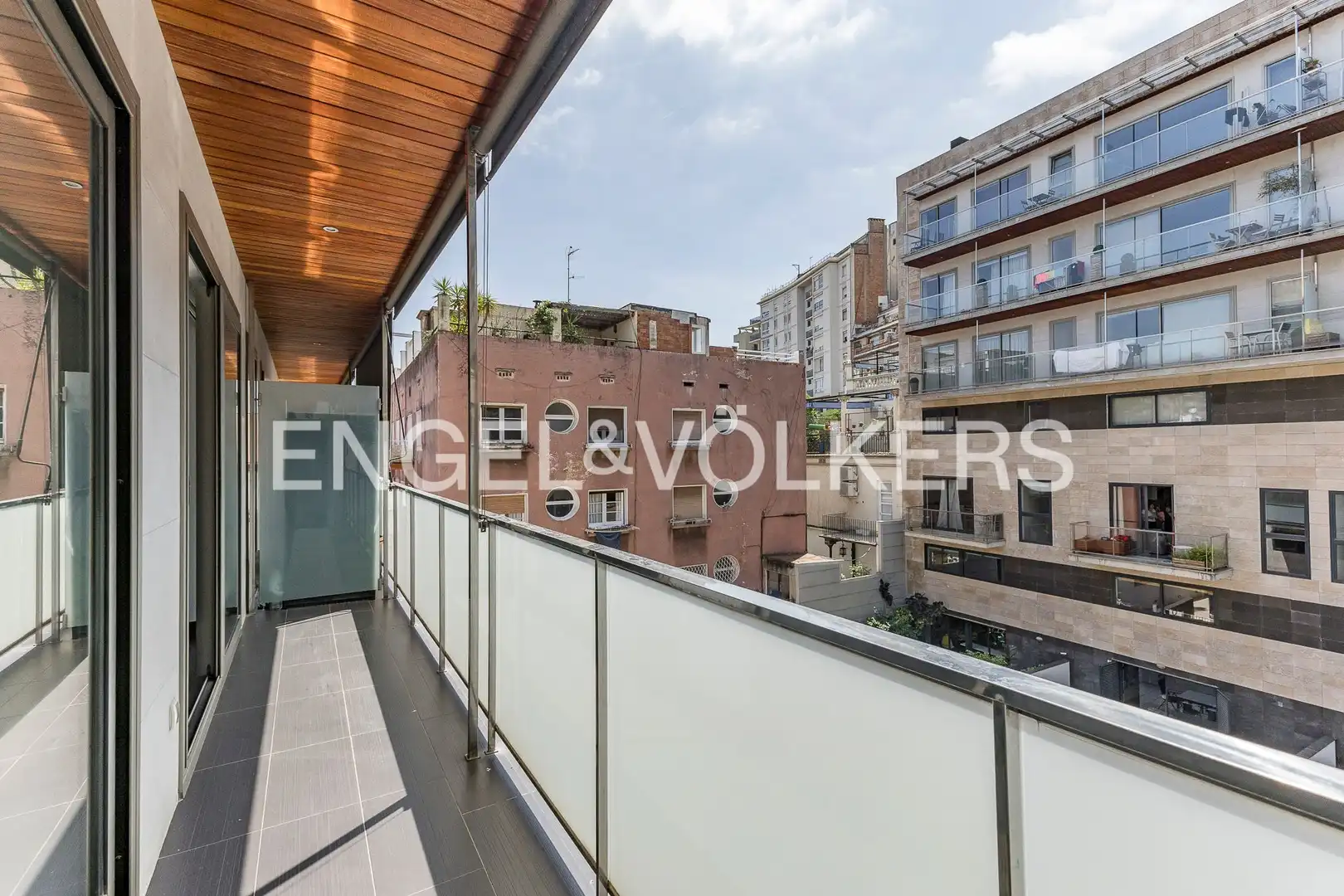 Terrace of Flat for sale in Barcelona  with Air Conditioner, Heating and Swimming Pool