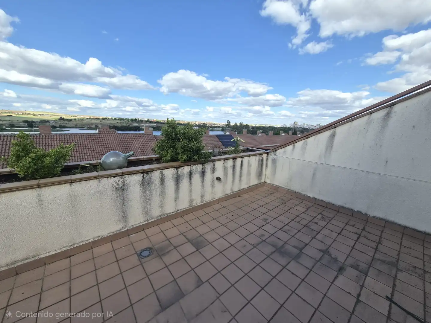 Terrassa de Casa adosada en venda en Mérida amb Piscina i Piscina comunitària