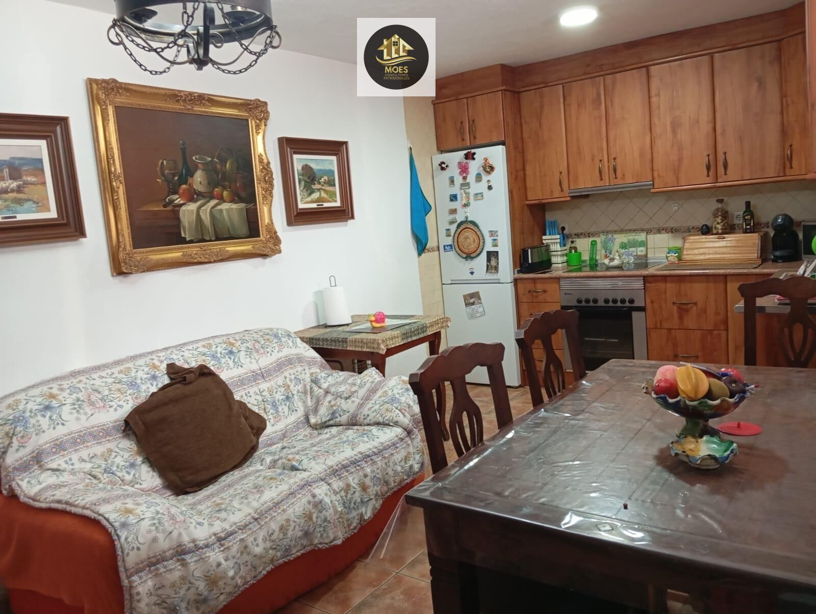 Cuina de Casa o xalet en venda en Olula de Castro amb Terrassa i Balcó
