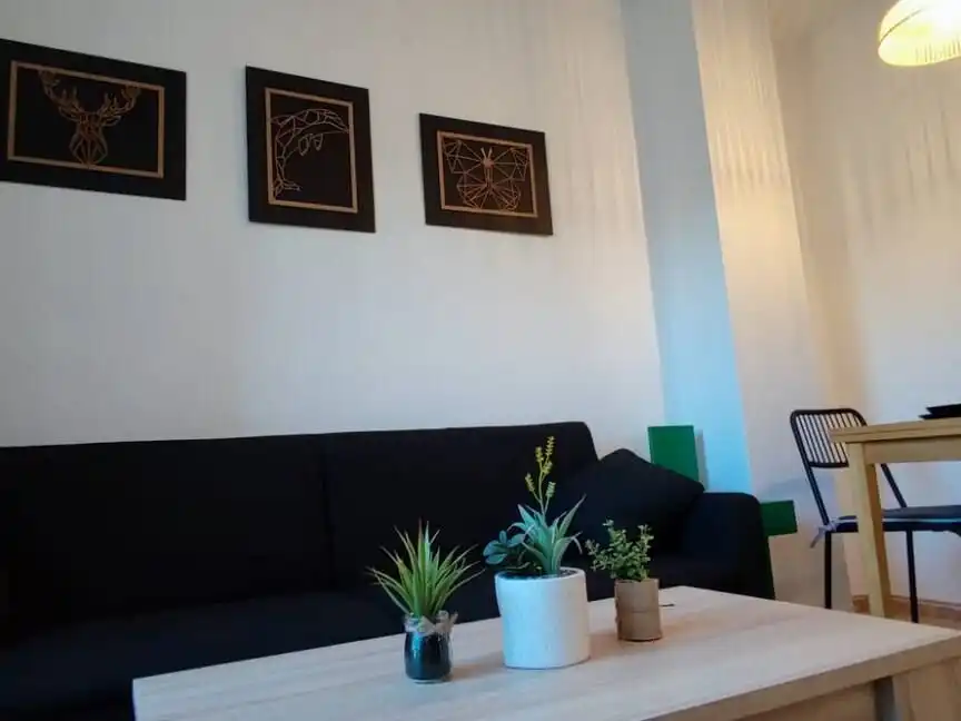 Sala de estar de Piso en venta en Roquetas de Mar con Aire acondicionado, Calefacción y Amueblado