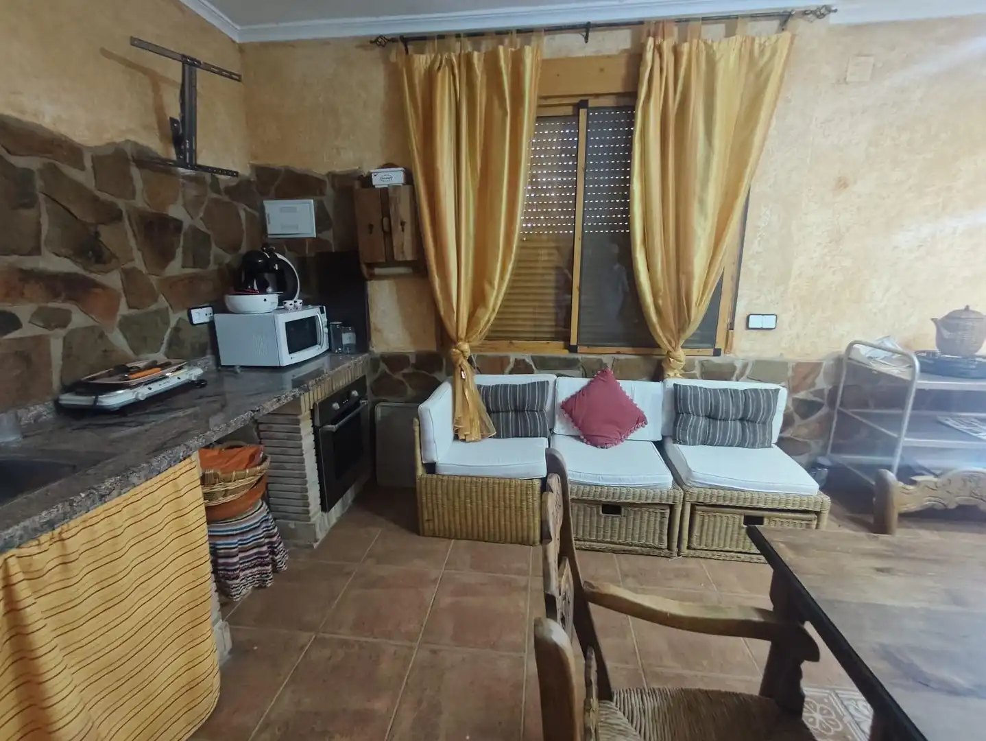 Kitchen of Country homes for sale in Sax  with Private garden, Storage room and Swimming Pool