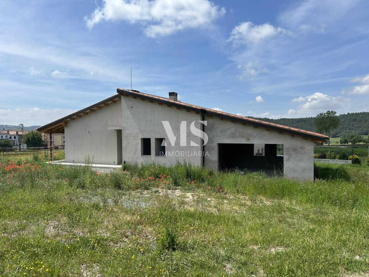 Exterior view of House or chalet for sale in Sant Boi de Lluçanès  with Heating and Private garden