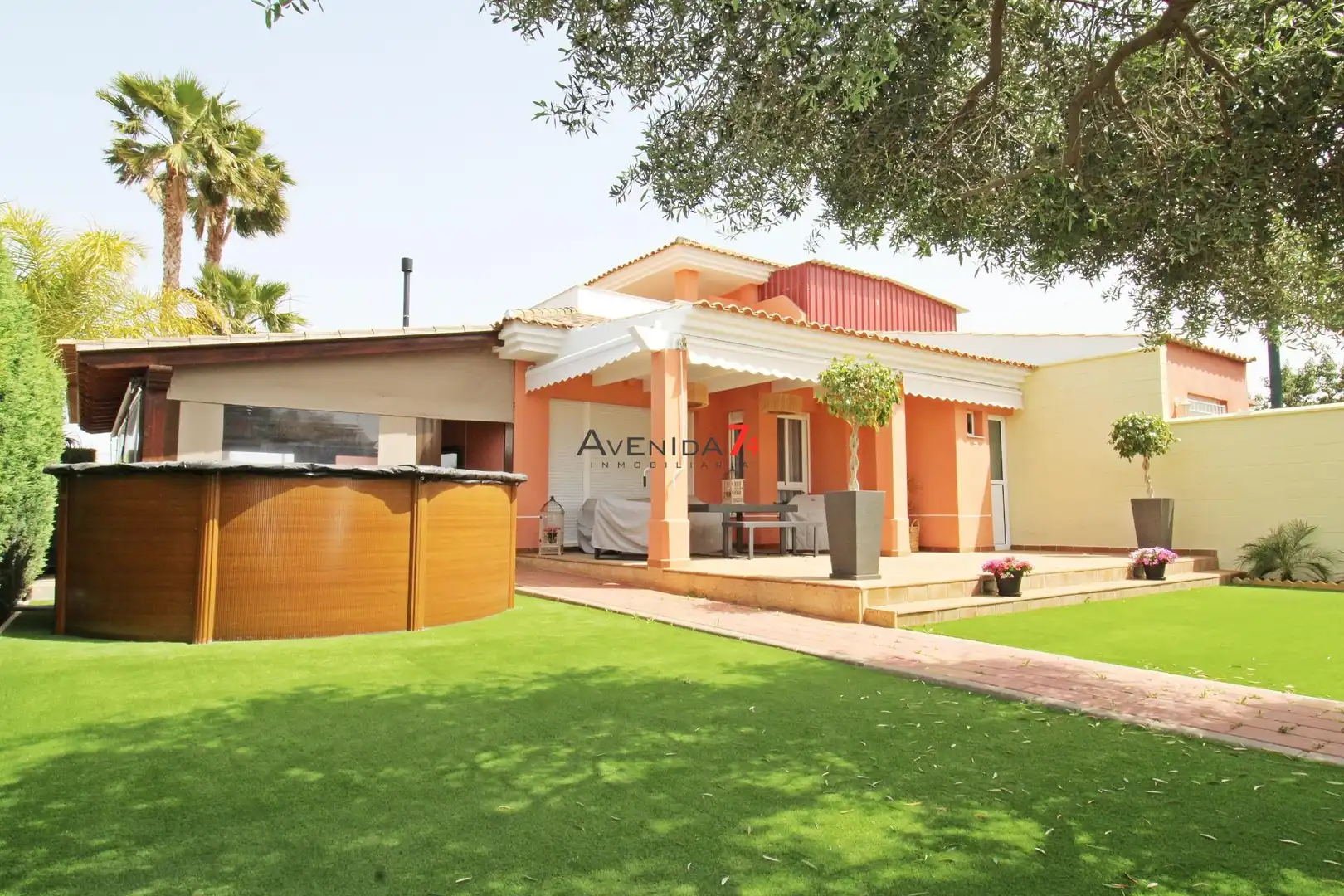 Exterior view of Houses for sale in Lorca  with Air Conditioner, Heating and Private garden