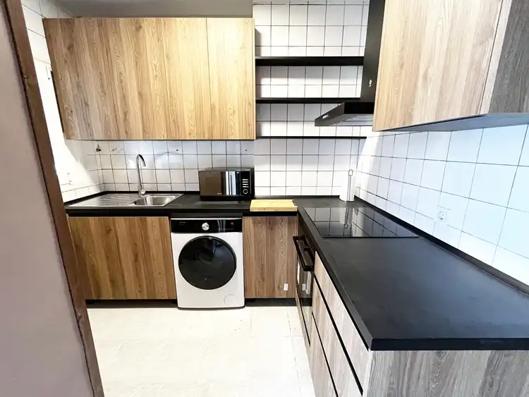 Kitchen of Flat for rent in Madrid  with Heating, Parquet flooring and Furnished