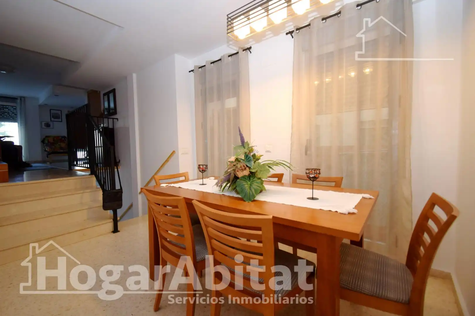 Dining room of Flat for sale in Vilamarxant  with Air Conditioner, Terrace and Storage room