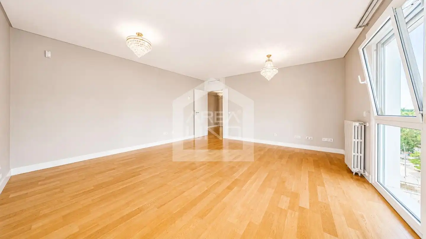 Sala de estar de Piso en venta en Madrid con Aire acondicionado, Calefacción y Trastero