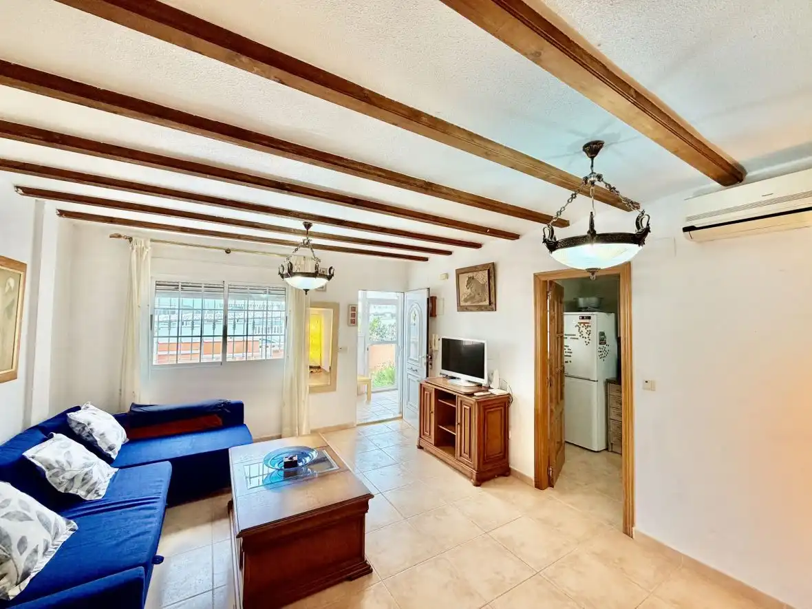 Sala de estar de Casa o chalet en venta en Santa Pola con Aire acondicionado, Calefacción y Terraza