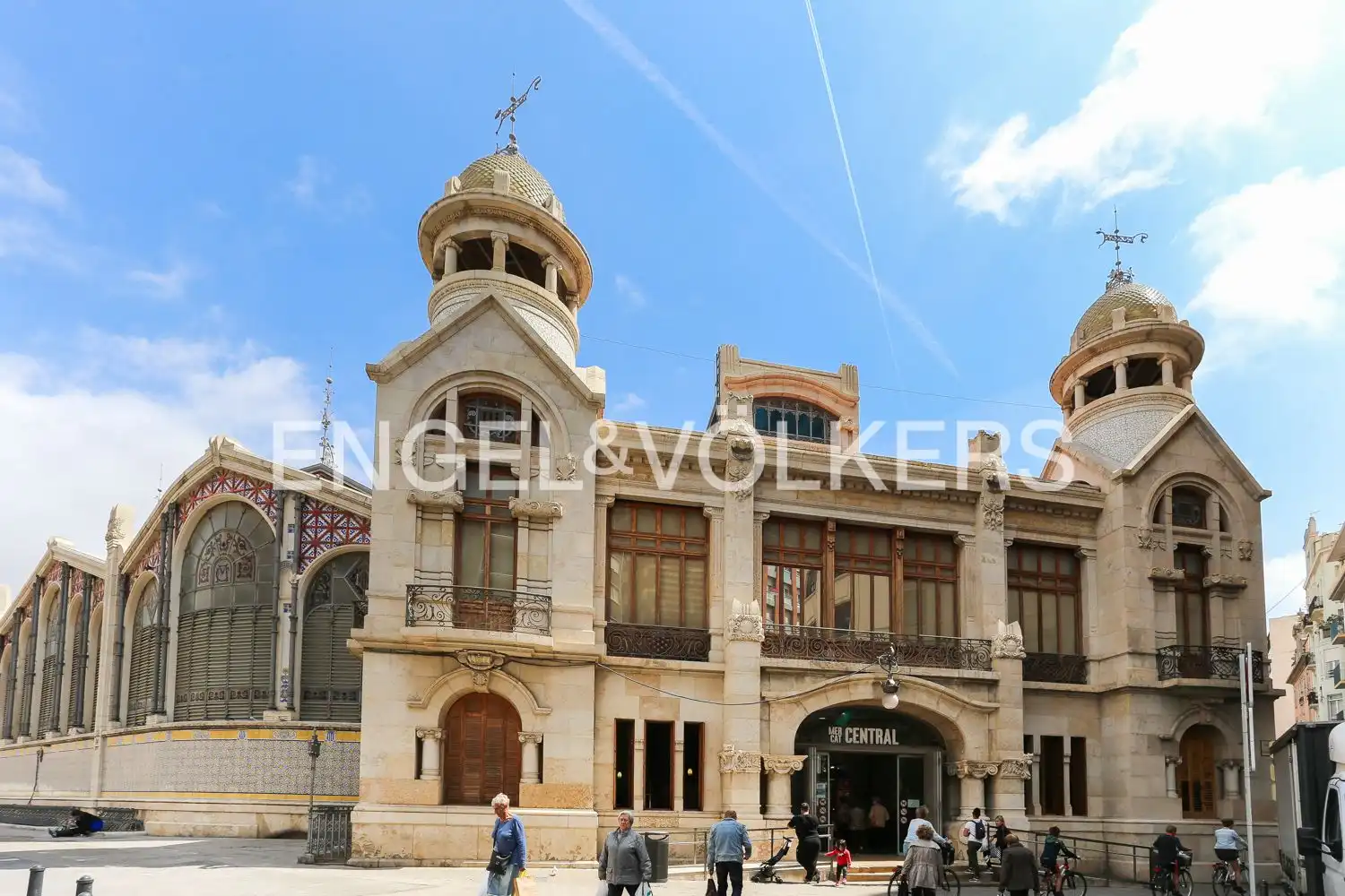 Exterior view of Flat for sale in Valencia  with Air Conditioner, Heating and Parquet flooring