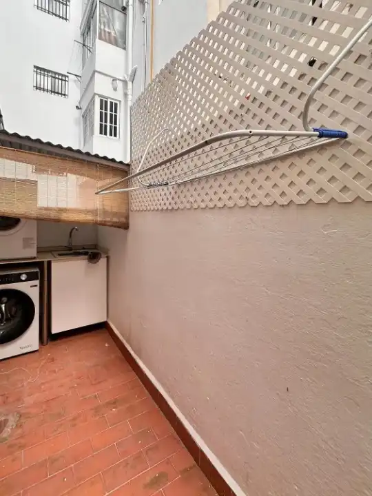 Terrasse von Wohnung zur Miete in Valencia mit Klimaanlage, Heizung und Möbliert