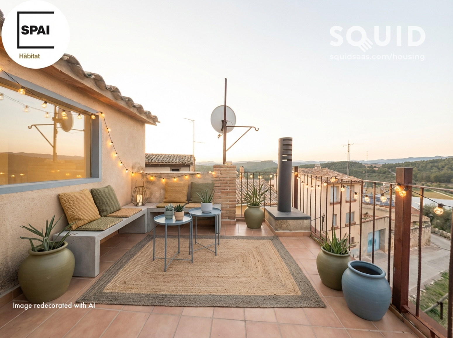 Terrassa de Casa adosada en venda en Els Guiamets amb Aire condicionat, Calefacció i Terrassa