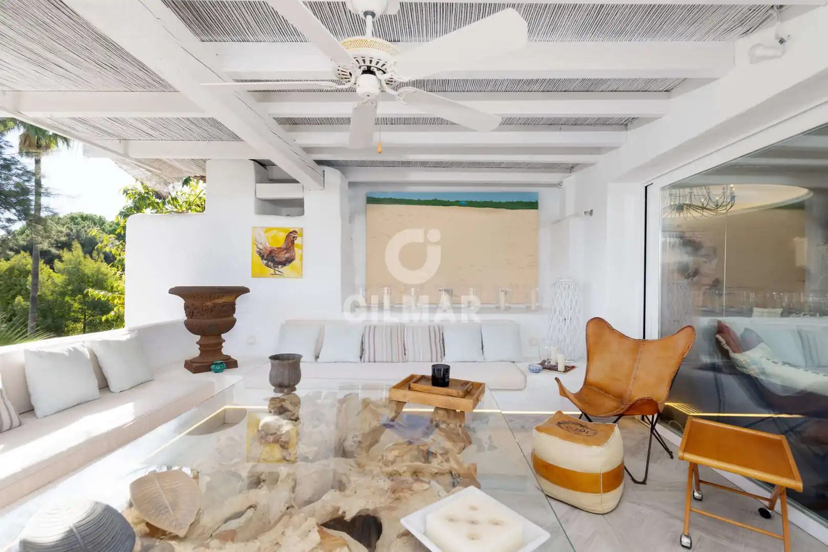 Wohnzimmer von Maisonette zum Verkauf in Estepona mit Heizung, Abstellraum und Balkon