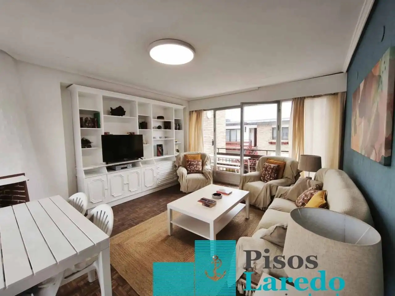 Sala de estar de Piso en venta en Laredo con Terraza