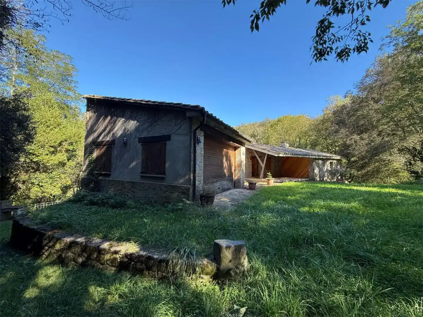 Vista exterior de Casa o xalet en venda en Santa Pau
