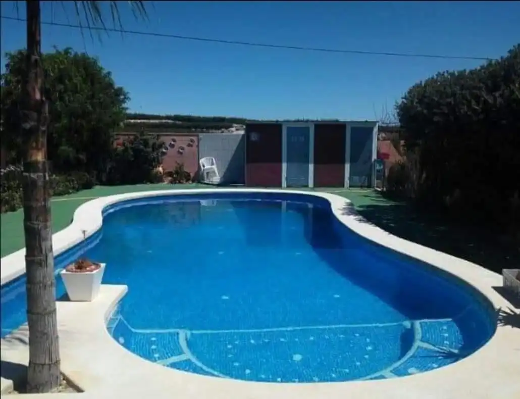 Schwimmbecken von Haus oder Chalet zum Verkauf in Lorquí mit Klimaanlage, Heizung und Privatgarten