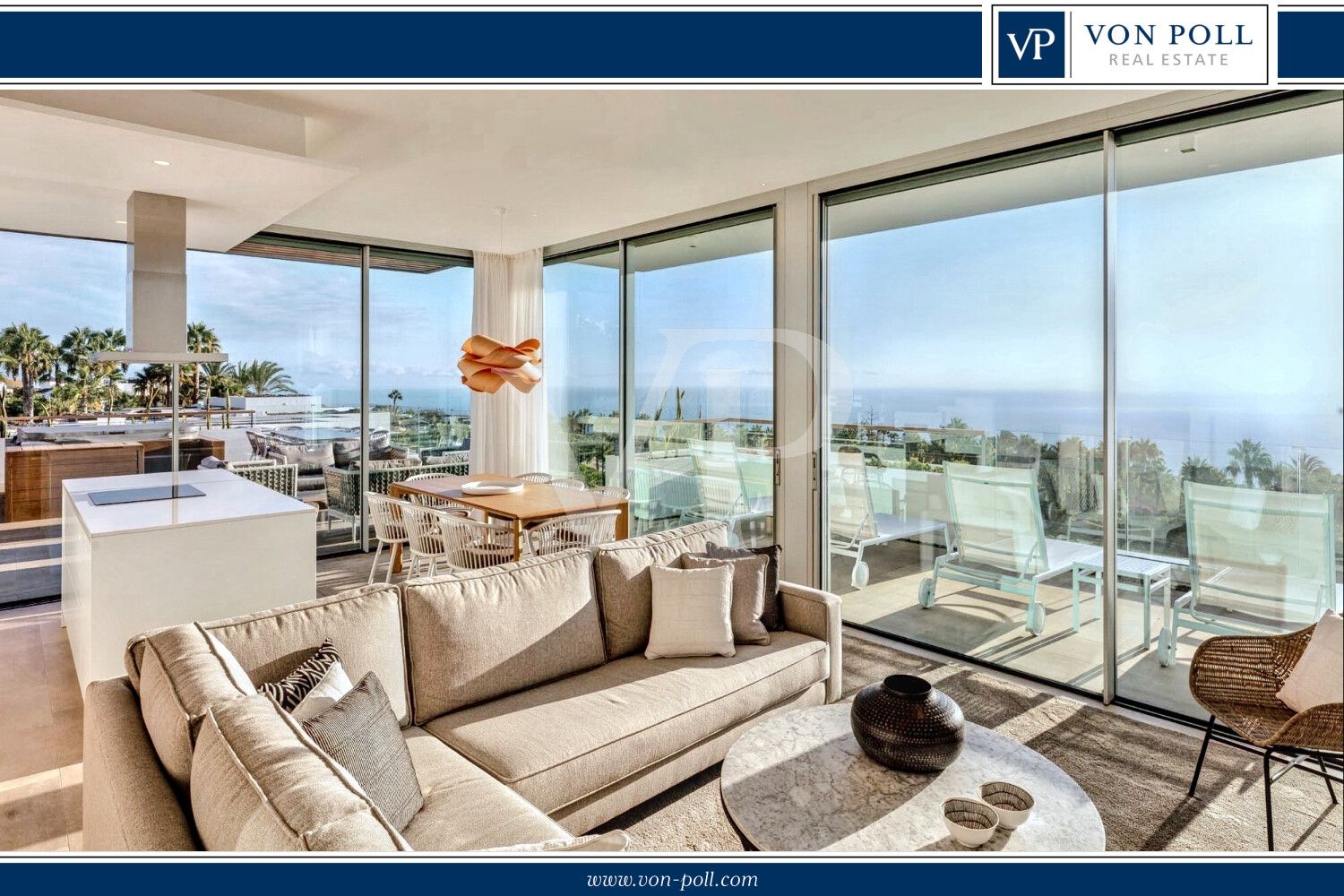 Sala de estar de Ático en venta en Guía de Isora con Aire acondicionado, Terraza y Balcón