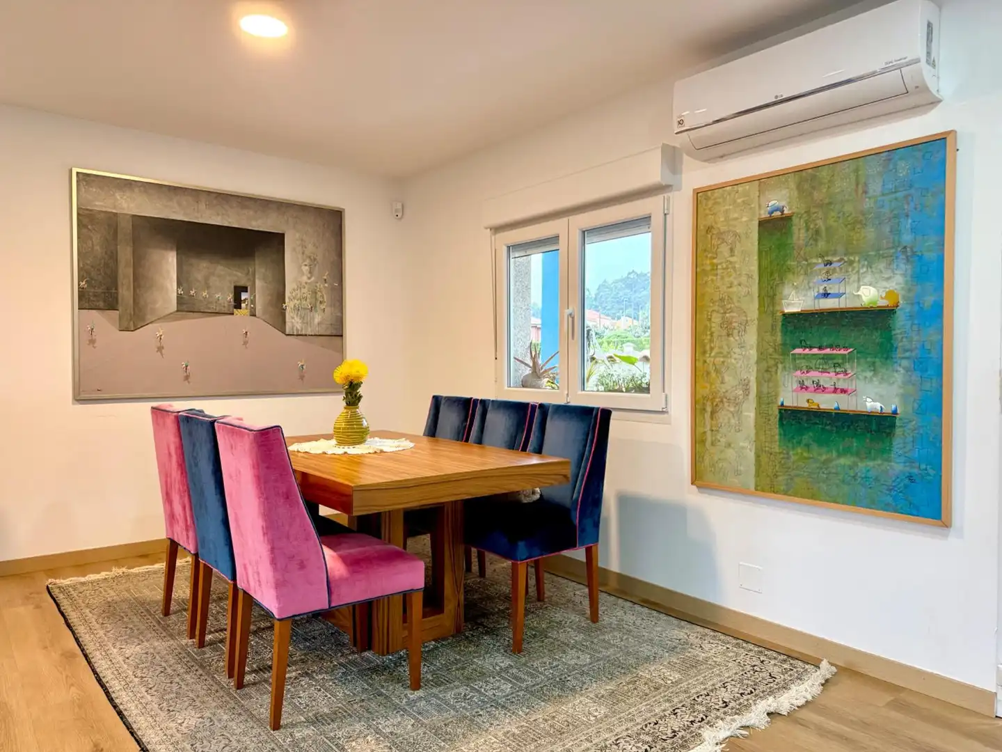 Dining room of Houses for sale in Boiro  with Air Conditioner, Heating and Private garden