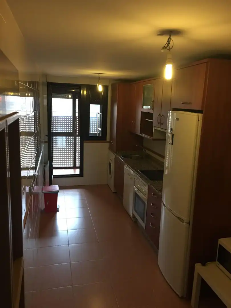 Küche von Wohnung zum Verkauf in Fuentes de Oñoro mit Heizung, Möbliert und Balkon