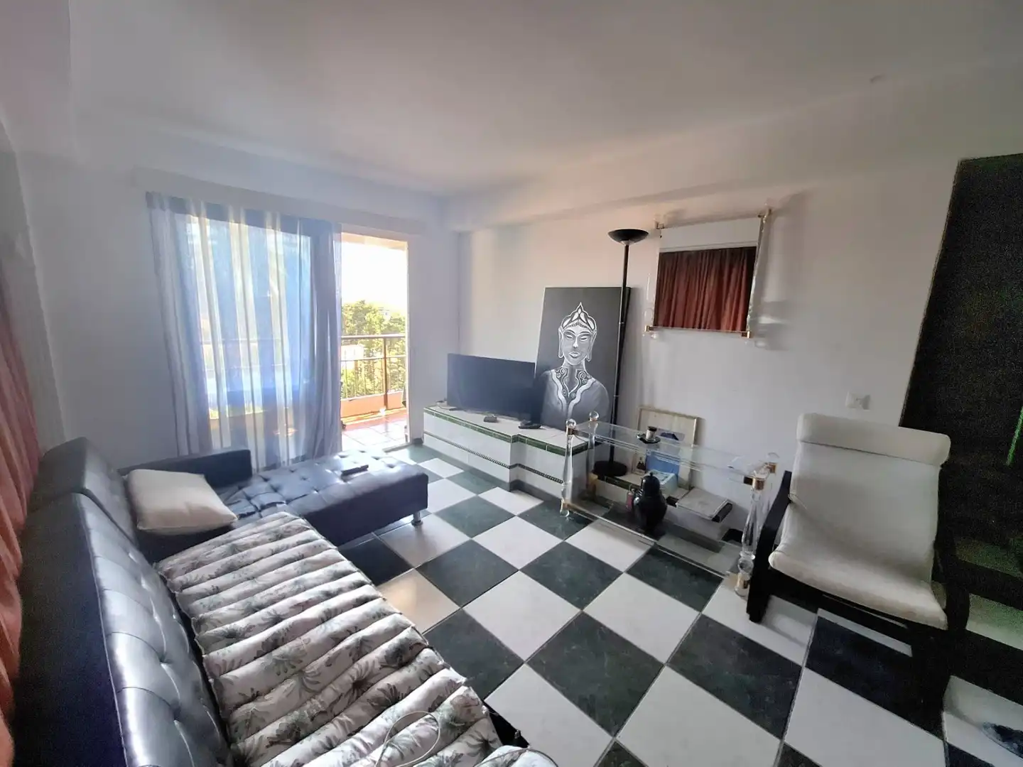 Sala de estar de Piso en venta en Torremolinos con Terraza