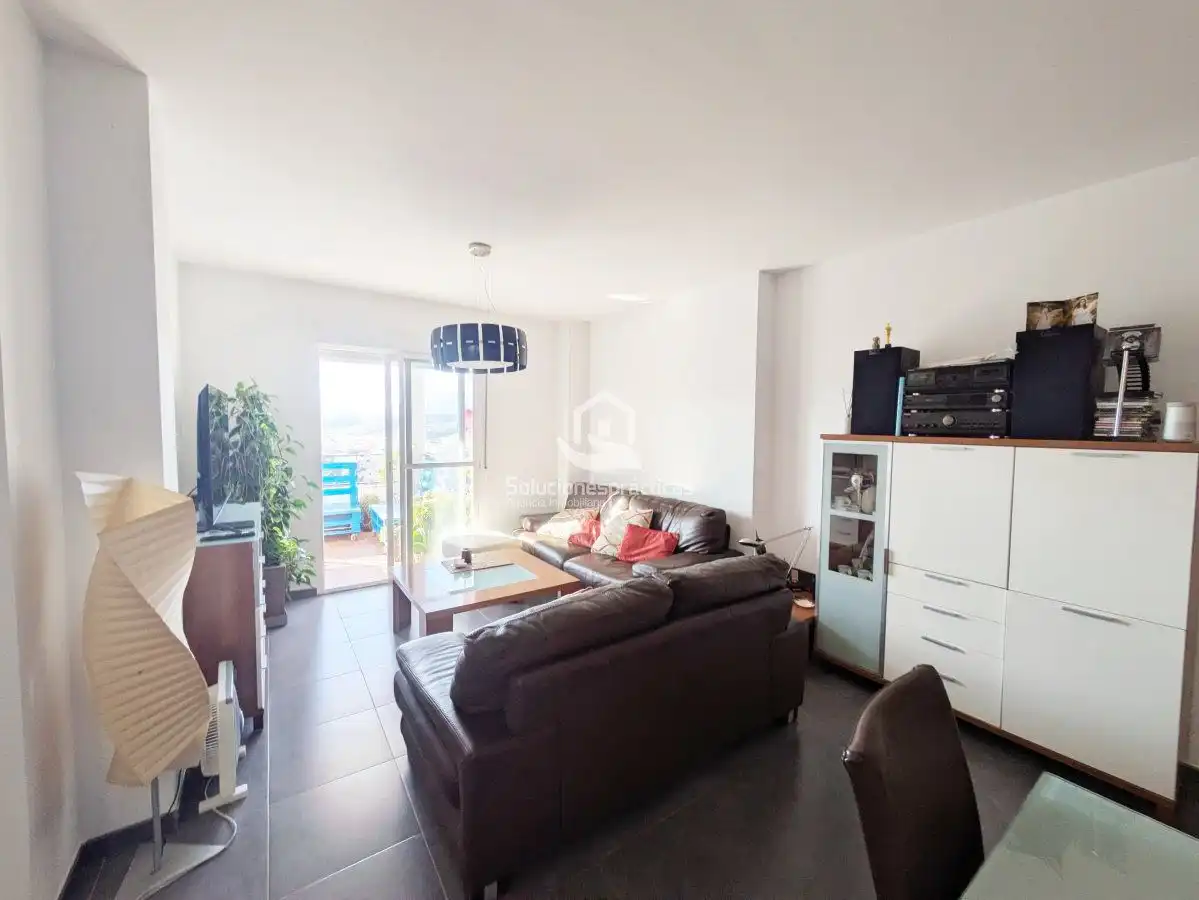 Sala de estar de Ático en venta en Los Villares con Aire acondicionado, Terraza y Trastero