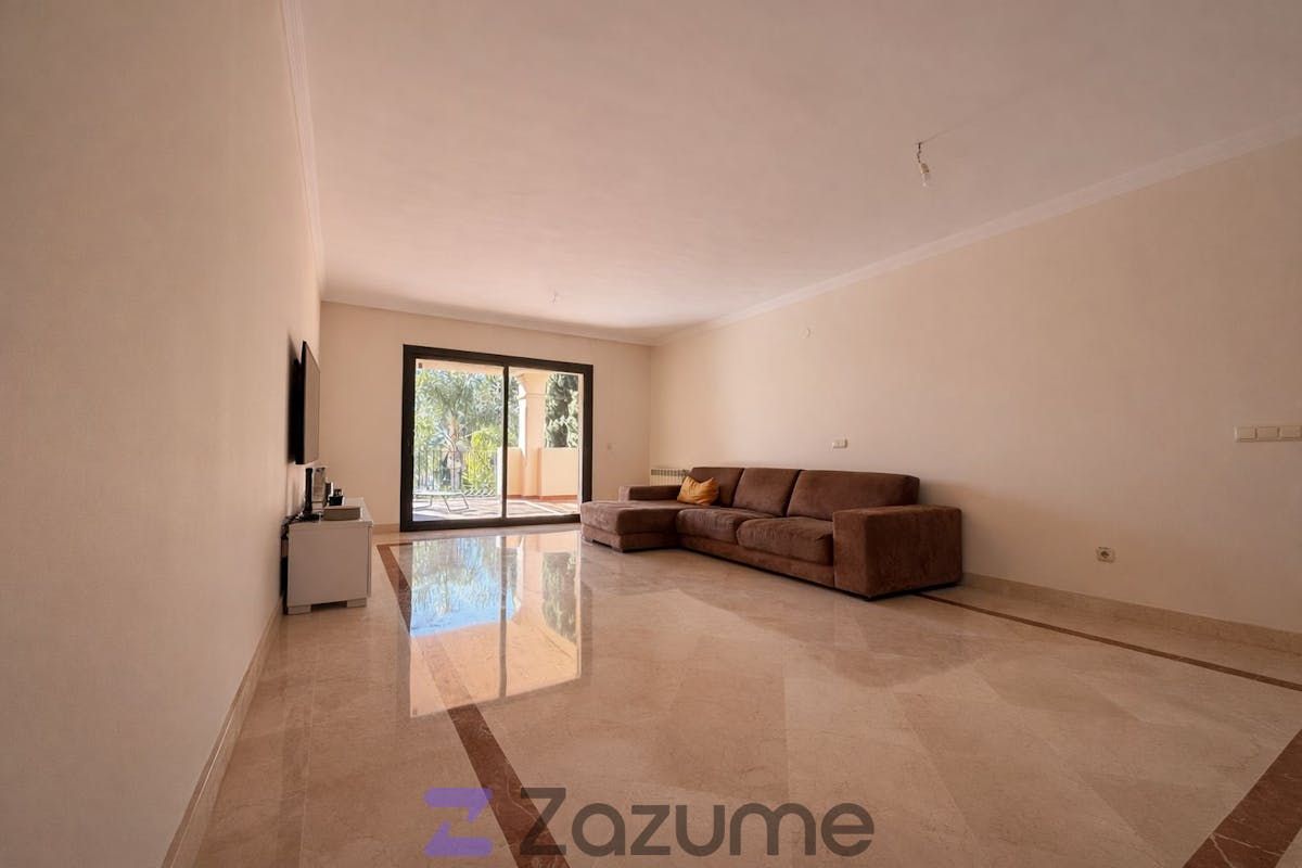 Wohnzimmer von Haus oder Chalet zur miete in Marbella mit Privatgarten, Terrasse und Abstellraum