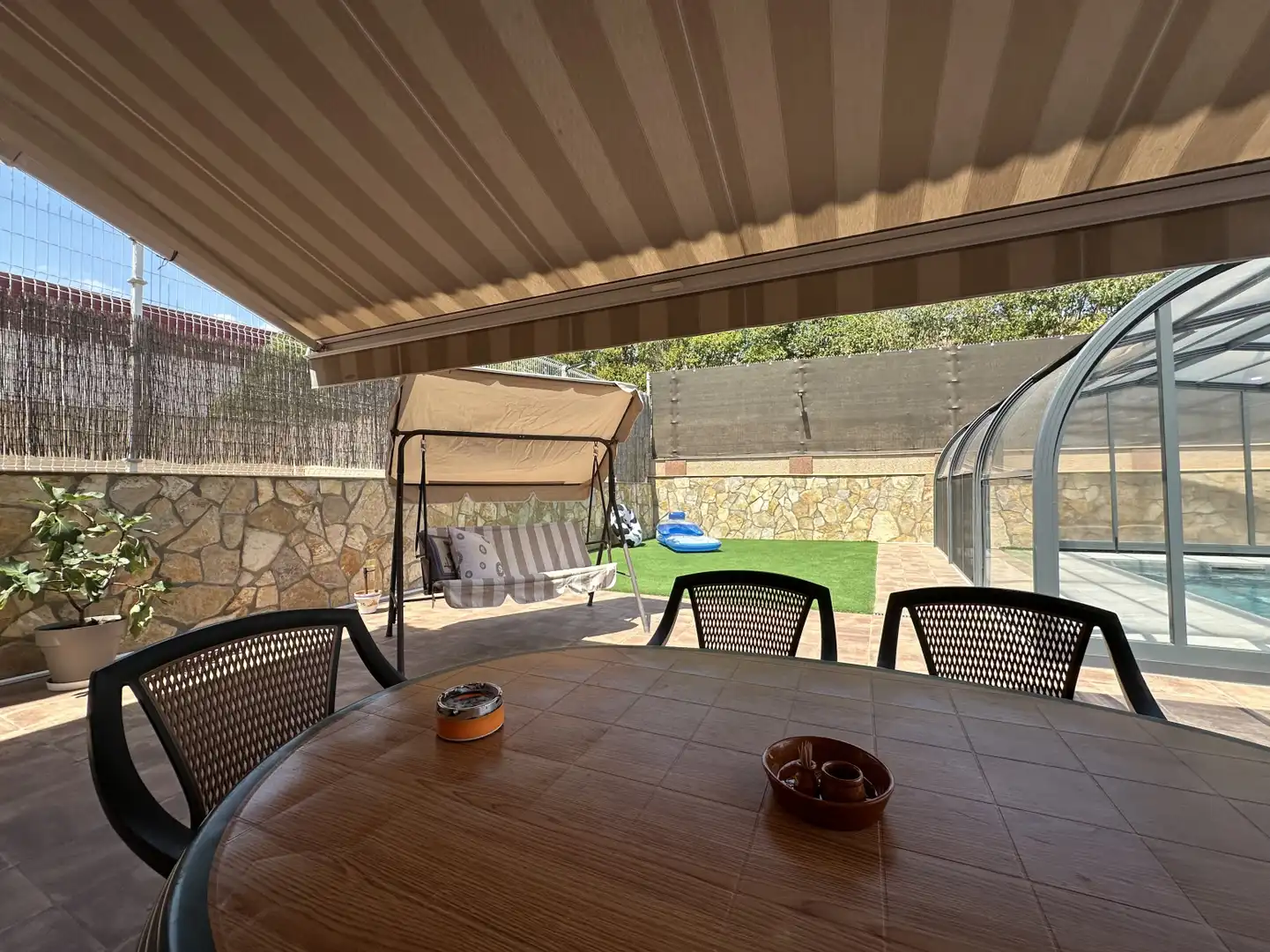 Terraza de Casa o chalet en venta en Almonacid de la Sierra con Aire acondicionado, Calefacción y Terraza