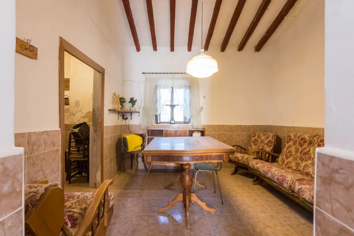 Comedor de Finca rústica en venta en Alhama de Murcia