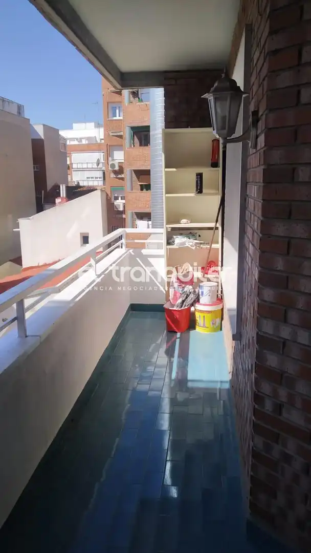 Balcony of Flat for sale in Madrid  with Parquet flooring and Terrace