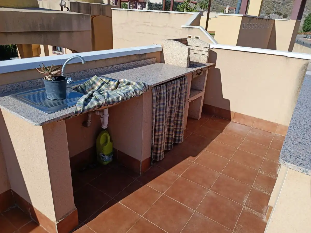 Terrasse von Wohnungen zum Verkauf in Águilas mit Klimaanlage, Terrasse und Möbliert