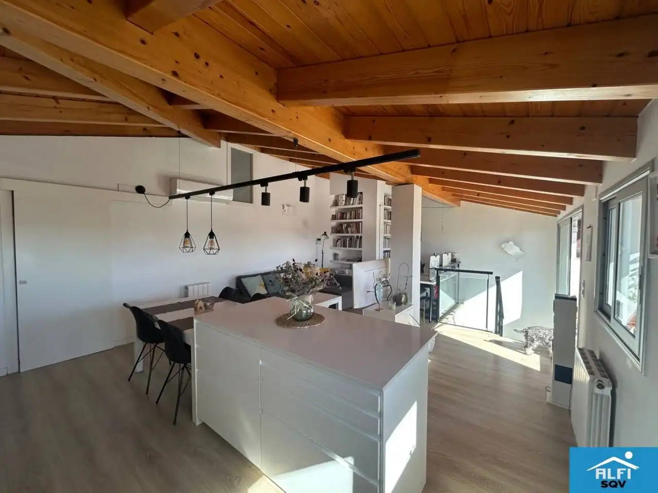Cuina de Dúplex en venda en Sabadell amb Aire condicionat, Calefacció i Parquet