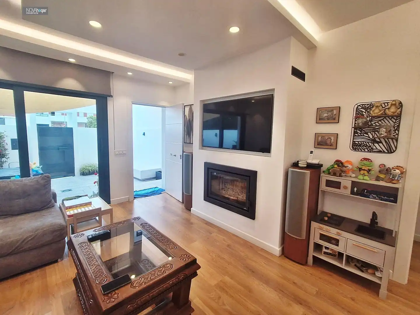 Sala de estar de Casa o chalet en venta en Málaga con Aire acondicionado, Calefacción y Terraza