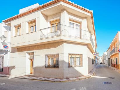 Exterior view of Country house for sale in Gata de Gorgos  with Heating and Swimming Pool