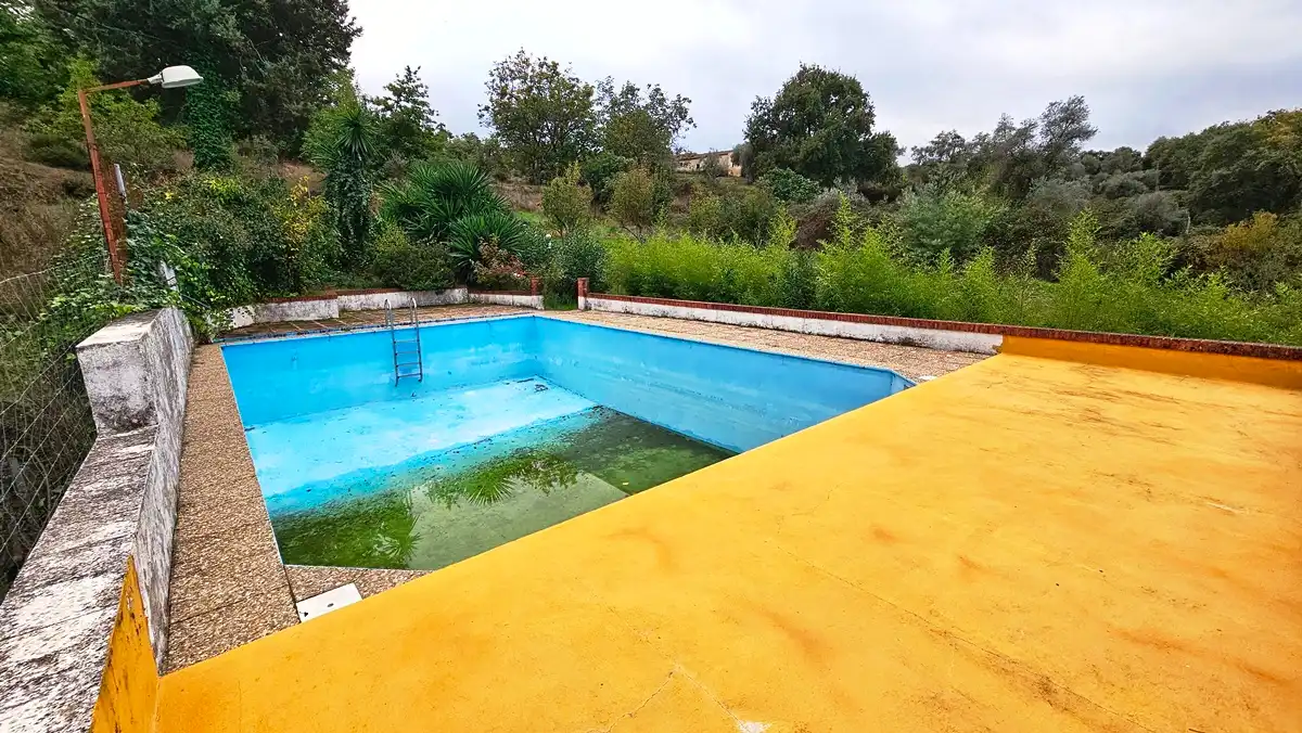 Swimming pool of Houses for sale in Cortegana  with Private garden, Terrace and Storage room