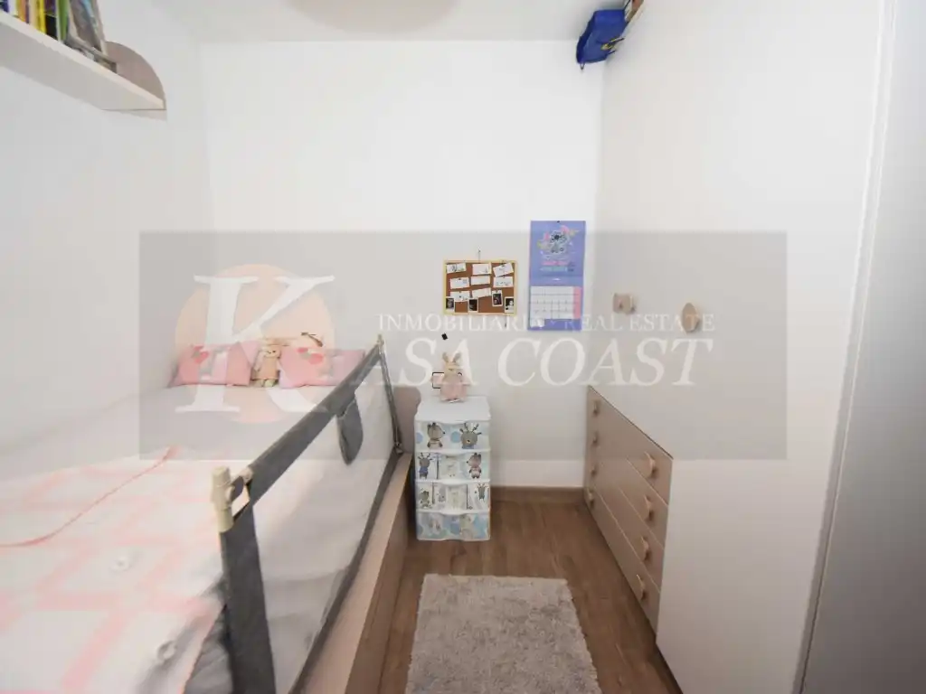 Bedroom of Flat for sale in Mijas  with Air Conditioner, Private garden and Terrace