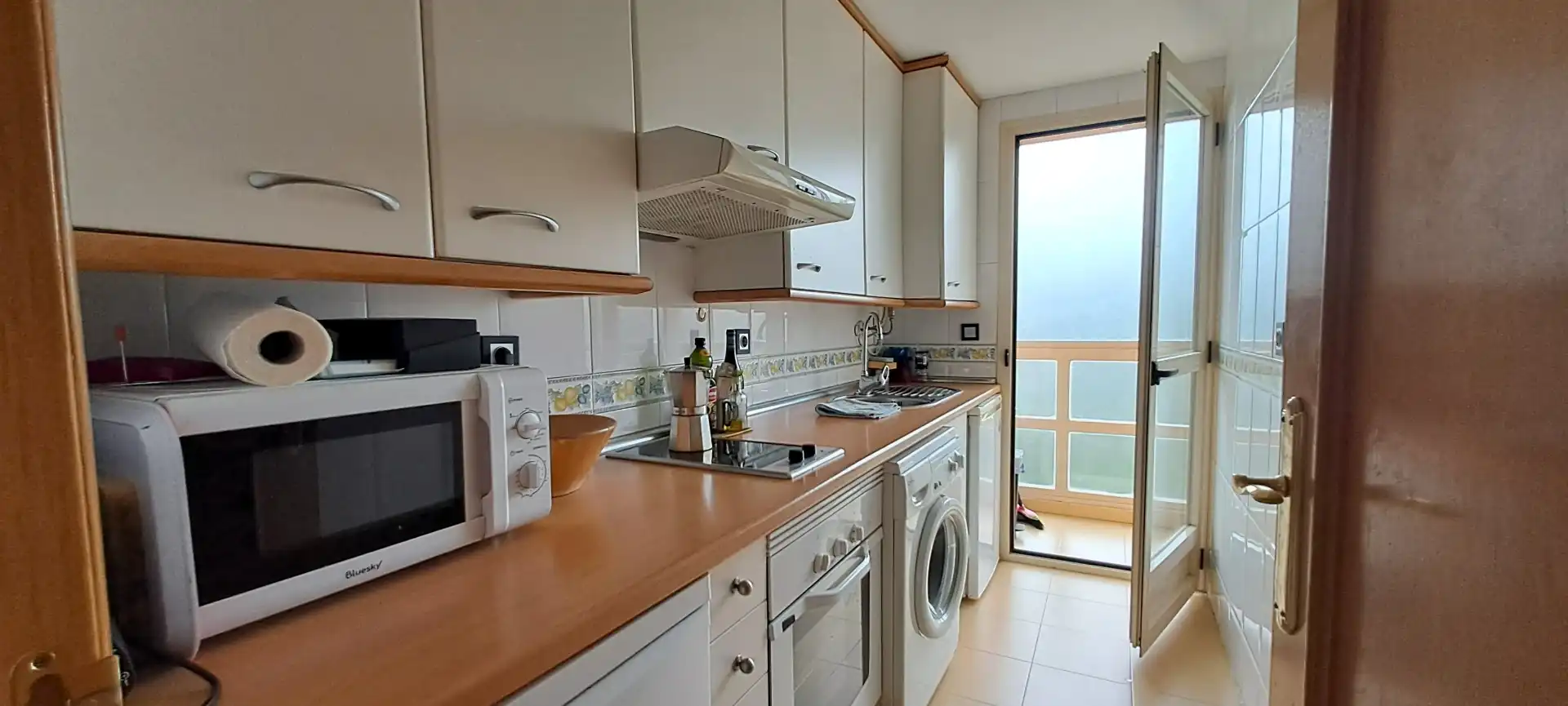 Kitchen of Flat for sale in Madrid  with Air Conditioner, Heating and Terrace