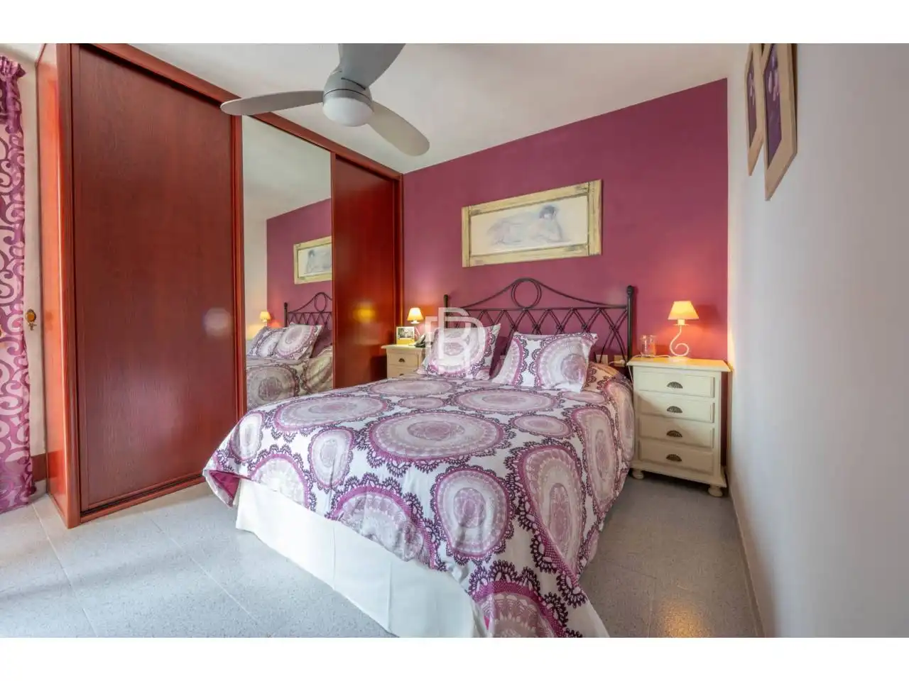 Schlafzimmer von Einfamilien-Reihenhaus zum Verkauf in Santa Cruz de Tenerife mit Klimaanlage, Terrasse und Möbliert