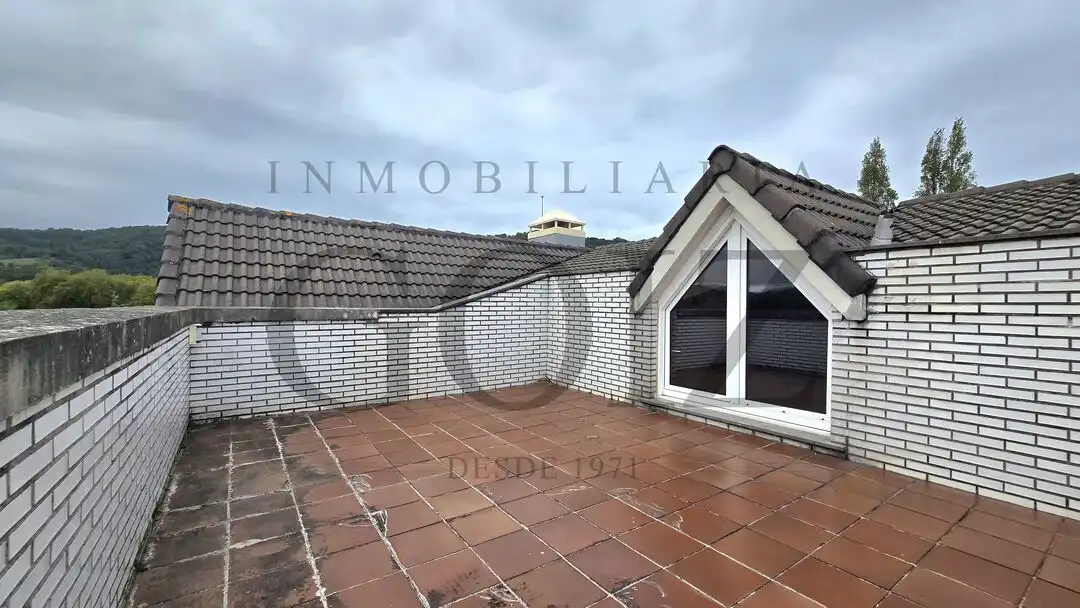 Terraza de Casa adosada en venta en Donostia - San Sebastián  con Calefacción, Terraza y Trastero