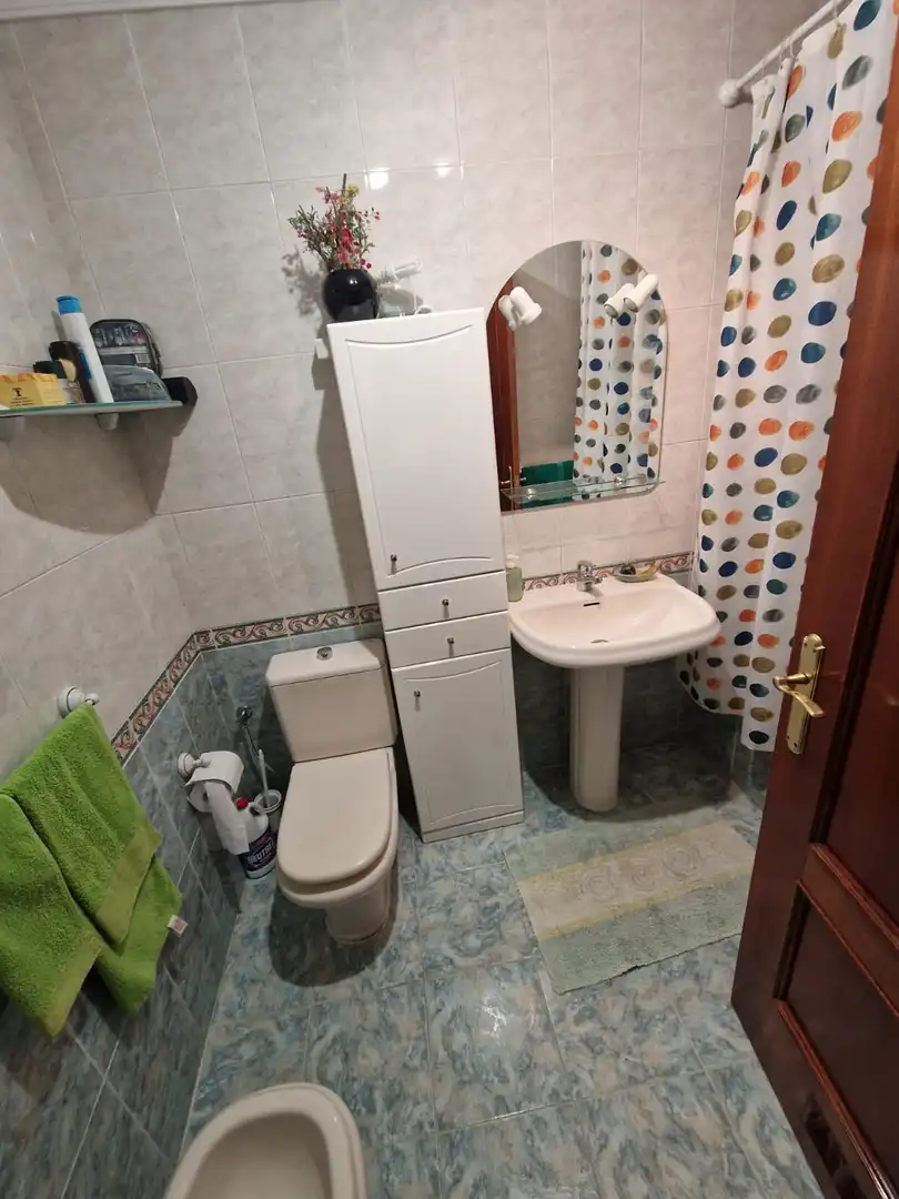 Bathroom of Flat for sale in Oviedo   with Heating, Parquet flooring and Terrace