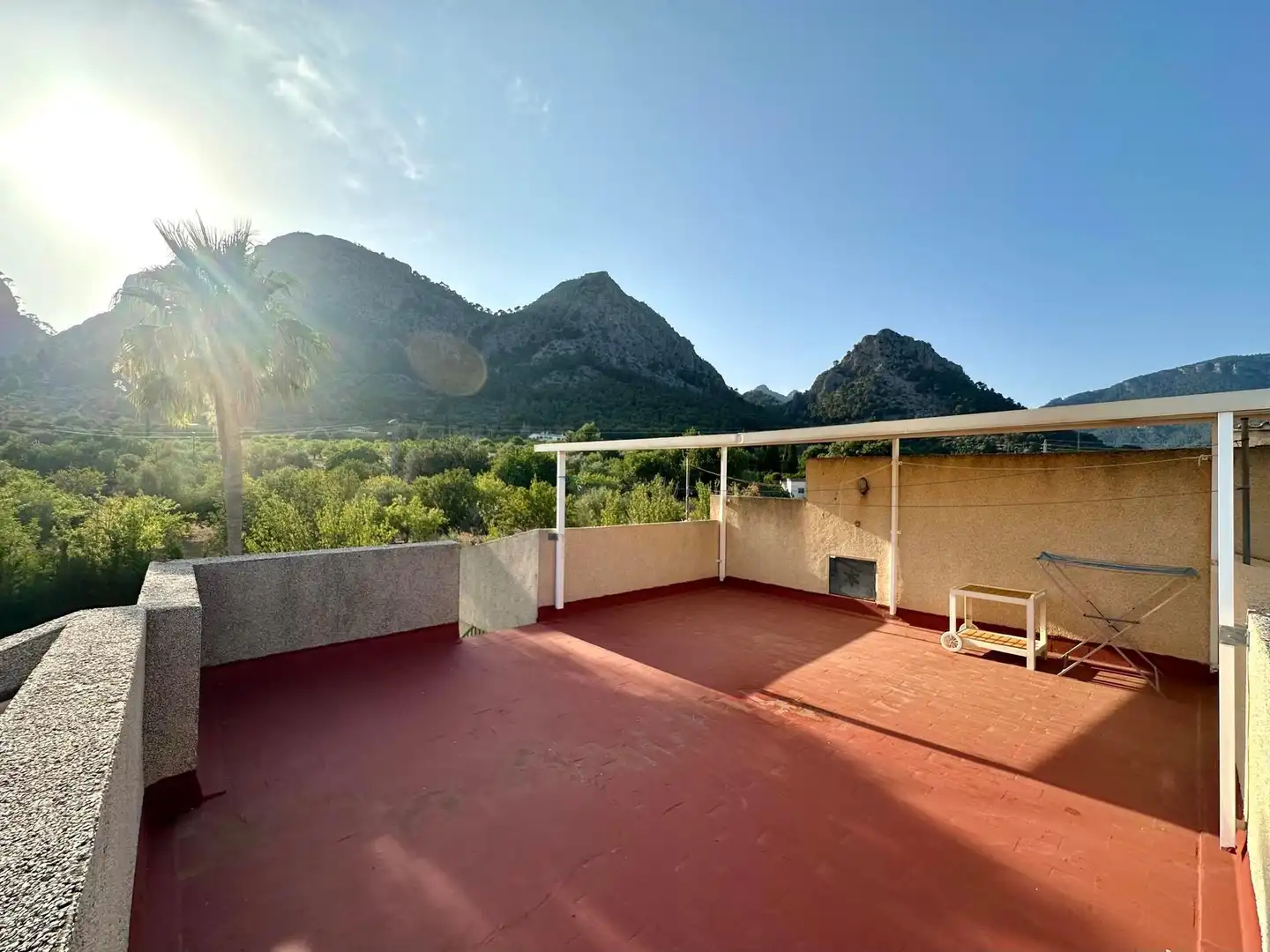 Terrace of Country homes for sale in Bunyola  with Air Conditioner, Heating and Private garden