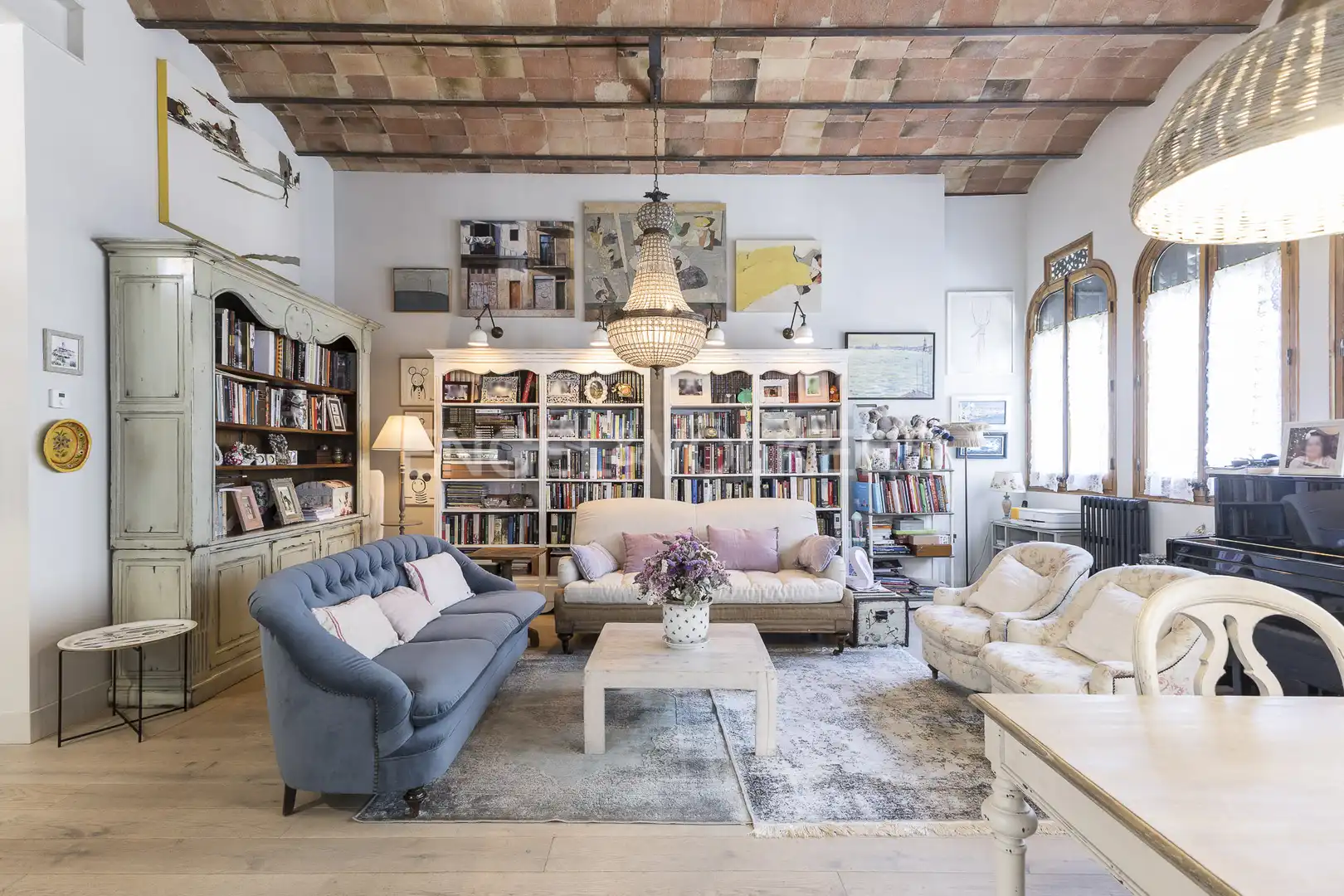 Sala d'estar de Oficina en venda en  Barcelona Capital