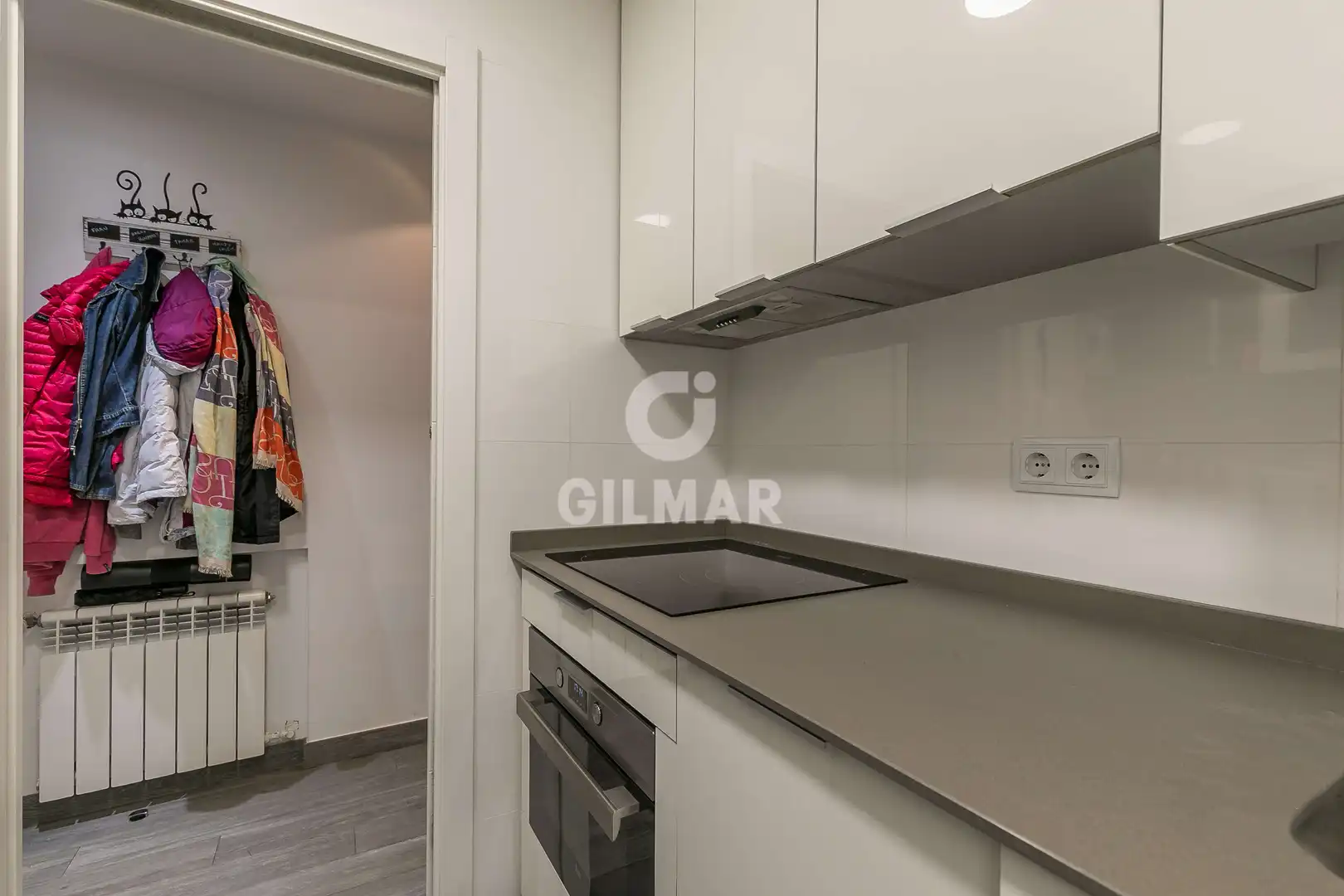 Kitchen of Flat for sale in Madrid  with Heating and Balcony