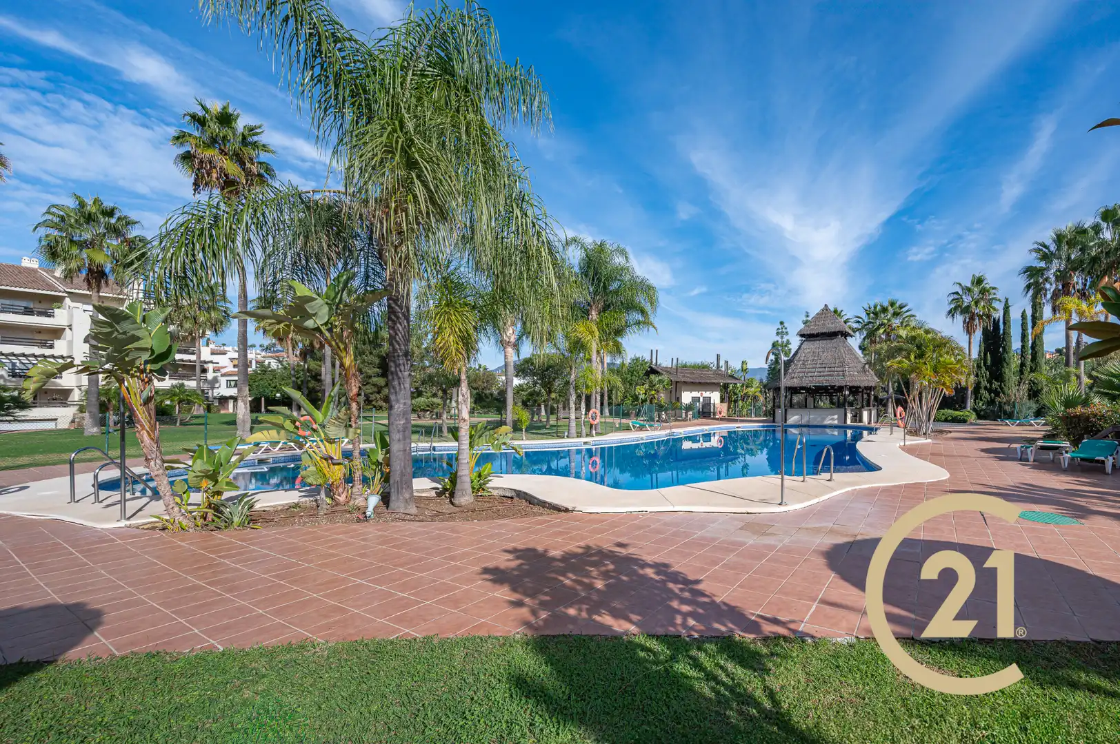 Swimming pool of Buildings for sale in Estepona  with Community pool