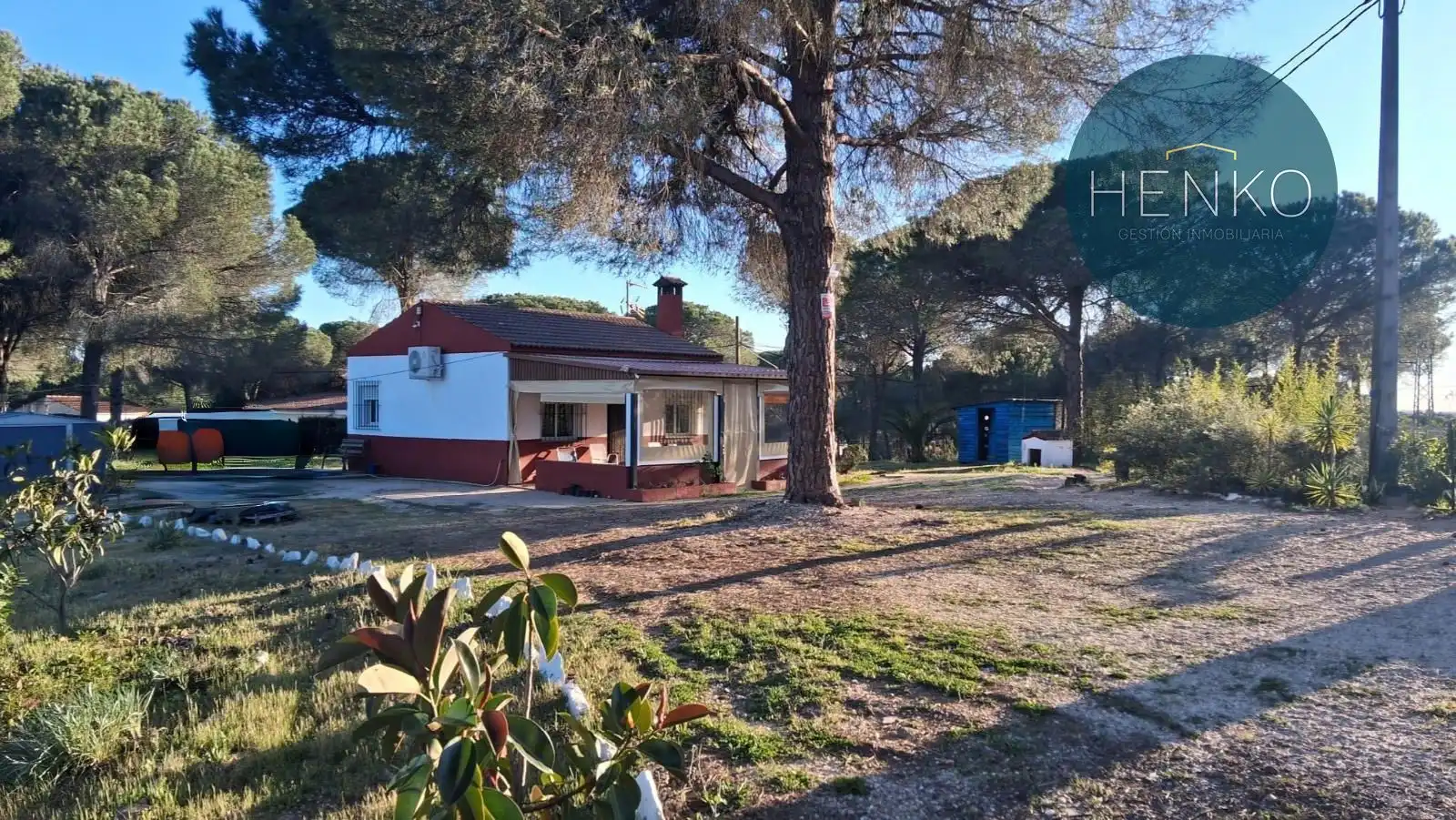 Jardí de Casa o xalet en venda en Beas amb Aire condicionat i Moblat